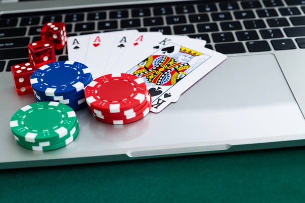 Live casino dealer setup with multi-camera angle showing blackjack table